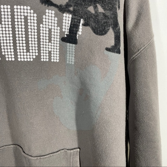 Vintage Greenday Gray Long Sleeve Sweatshirt Size Large - Picture 5 of 10